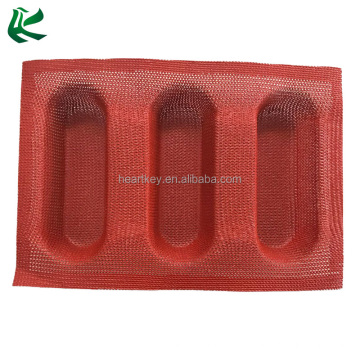 French Bread Baking Pan Perforated Silicone Baguette Form